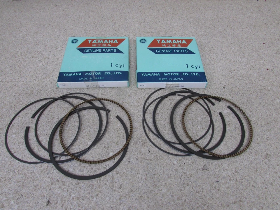 02-09 JUEGO DE ANILLOS DE PISTÓN YAMAHA XV17 ROAD STAR WARRIOR 04-14 XV1700 ROAD STAR OEM Foto 1 de 1