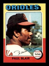 1975 Topps Paul Blair #275 NM Near Mint Baltimore Orioles