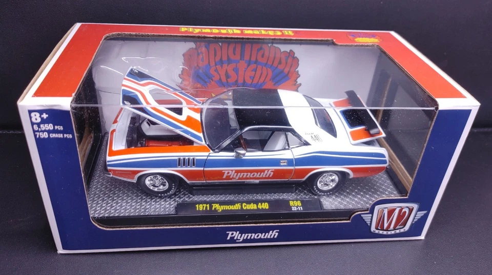 M2 Machines 1966 Shelby Gt350h White R75 1 24