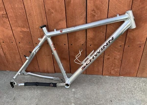 Vintage Schwinn Homegrown Mountain Bike Frame Polished Aluminum 17” medium size - Picture 1 of 23