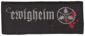 EWIGHEIM - Blutiges Käferrad - 10,2 cm x 4,4 cm - Patch - 167651 - Picture 1 of 1