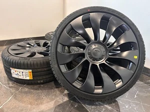 Ruedas de verano originales Tesla Model Y 21 pulgadas sobreturbinas llanta de aluminio 1188226-00-C - Imagen 1 de 13
