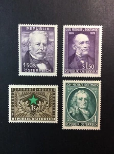BroadviewStamps Austria #591 MH F-VF, #592-94 MH F w thins.  See pics. - Picture 1 of 2