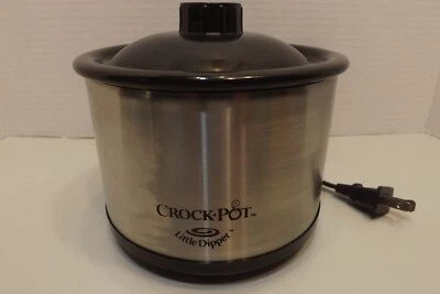 Little Dipper Mini Crock Pot in Silver - Image 1 of 4