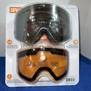 Spy MainStay Snow Goggles, (Helmet Compatible, Cylindrical Dual Lens), Open Box