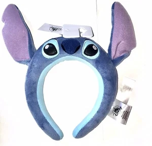 Disney Parks Lilo & STITCH Plush Headband Ears NEW - Picture 1 of 2