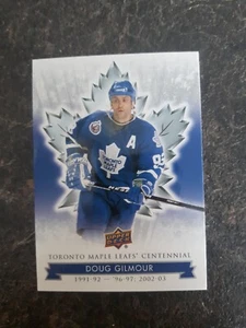 2017 Upper Deck Toronto Maple Leafs Centennial Doug Gilmour Card# 29 - Picture 1 of 2