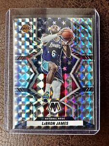 2021-22 Panini Mosaic Silver Mosaic  Lebron James Los Angeles Lakers #246