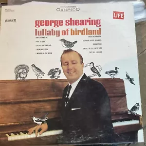 george shearing/lullaby of birdland/Pickwick Stereo/EX/EX Poly Album Outer Sleev - Picture 1 of 4