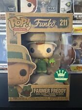 Funko POP! FARMER FREDDY (Freddy Funko) Earth Day Funko Exclusive + Protector