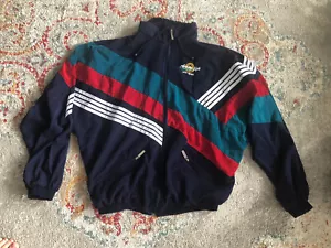 Vintage Men’s Women’s Jumper Jacket Size L Old Skool The 80’s Made In Italy 🇮🇹 - Picture 1 of 4
