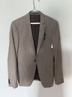 Men’s Size 34 Regular Top Man Gray Sports Coat/Suit Jacket