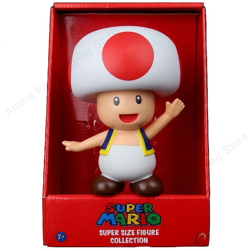 Toad Super Mario 8 Inches Figure Model Statue Without Box - Image 1 of 1
