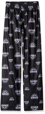 MLB Colorado Rockies Boys Team Logo Lounge Pant, Youth Large 12-14 Cover