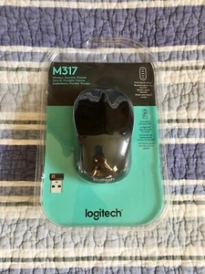 Unopened Logitech M317 Wireless Mouse; Black - Picture 1 of 3
