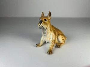 1988 NEW-RAY Boxer Dog Novelty Collectible Rubber Toy Figurine - Picture 1 of 4