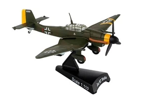 SELLO POSTAL (5339-4) LUFTWAFFE JU-87 ""STUKA ESCALA 1:110 MODELO DE METAL DIECAST - Imagen 1 de 8