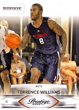 2009-10 Prestige #161 Terrence Williams RC New Jersey Nets