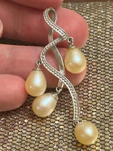 ciondolo in argento sterling 925 5,08g h75 stupendo - Foto 1 di 3