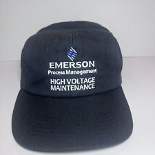 Emerson High Voltage Maintenance Cap Hat Black Structured Snapback Hat