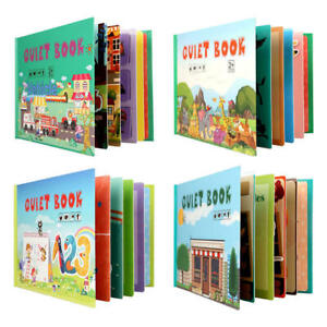 Montessori Quiet Book Development Interactive Busy Book for Children