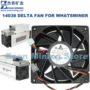 Whatsminer M10 M20S M21 Cooling Fan 6Pin 7500RPM M30 M31 M32 Miner Fan 2x2Pin - Picture 1 of 5
