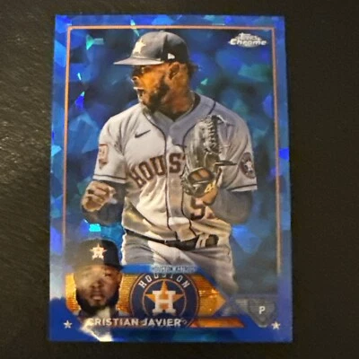 2023 Topps Sapphire Cristian Javier #55 - Image 1 of 2