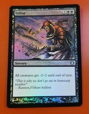 1x Infest | FOIL | Shards of Alara | MTG Magic Cards