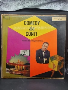 Joe Conti Live at Mangam's Chateau Comedy ala Conti LP Elmwood Records - Picture 1 of 2