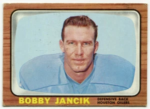 1966 Topps #58 Bobby Jancik Houston Oilers - Picture 1 of 2