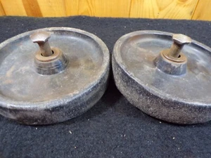 Case Ingersoll N46 46'" Mower Deck Guide Wheels (2) 444 446 448 Garden Tractor - Picture 1 of 4