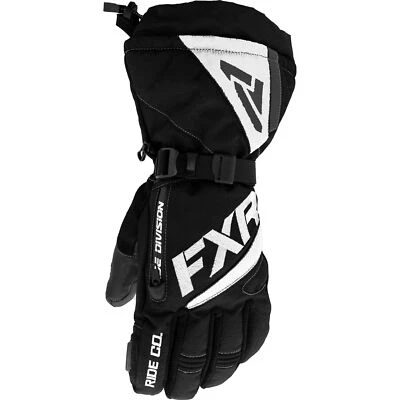 Guantes aislantes de combustible para moto de nieve FXR para hombre - negros/blancos Foto 1 de 2