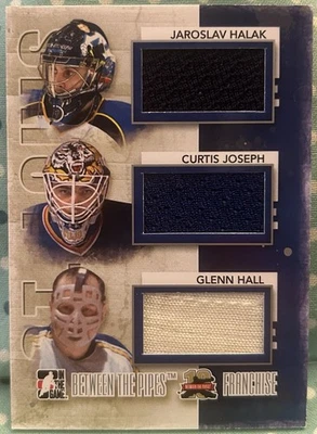 HALAK JOSEPH HALL 2011-12 In The Game Between The Pipes Blues Franchise SILVER - Image 1 of 2