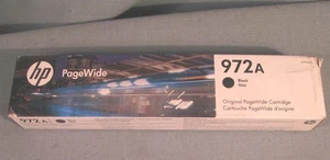 ORYGINALNY HP 972A - CZARNY Oryginalny wkład atramentowy PageWide F6T80AN EXP 2028 - NOWY - Zdjęcie 1 z 1