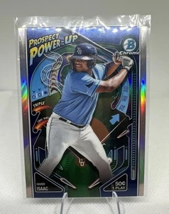 2024 Bowman Chrome #PP-15 Xavier Isaac Prospect Power Up Refractor Rays - Picture 1 of 2