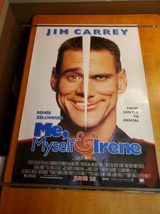 Me Myself and Irene Rolled Movie Poster Original DS Double Side 27X40 Jim Carrey - Picture 1 of 12