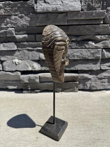 KLEINE AFRIKANISCHE KUNST, STAMMESKUNST SONGYE MASKE - Bild 1 von 13