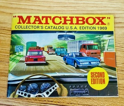 Vintage Matchbox 1969 Collector's Catalogue USA Edition 47 Page Catalog Fred Bon - Image 1 of 4