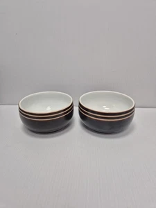 DENBY GOURMET SCHOKOLADE MÜSLISCHALE/SUPPENSCHÜSSEL X2 - Bild 1 von 7