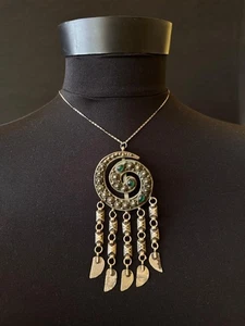 Ottoman period antique silver Necklace, Silver Antique necklace, Ottoman necklac - Picture 1 of 9