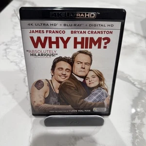 Why Him? (4K UHD Blu-ray/Blu-ray, 2016) OOP Rare HTF - Picture 1 of 3