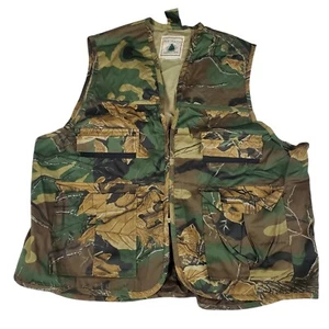 Vintage Northwest Territory Camo Vest Small Game Hunting Outdoors Pockets Mens - Picture 1 of 6