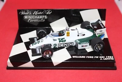 1/43 Williams Ford FW08C (1983) - #2 J. Lafitte - MINICHAMPS - Immagine 1 di 3