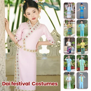 2025 Dai Mädchen Thailand Kleid traditionelle Sommer Bühne Fotografie Kleidung Kinder’ - Bild 1 von 35