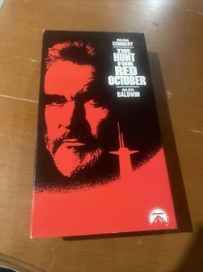 The Hunt for Red October starring Sean Connery and Alec Baldwin (VHS, 1989) - Picture 1 of 5