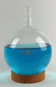 24/40 ROUND BOTTOM BOILING FLASK 3000 mL - Picture 1 of 1