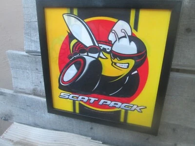 Cargador de letrero Dodge Scat Pack Super Bee Mopar RT Dodge Chrysler Ram HEMI Foto 1 de 3