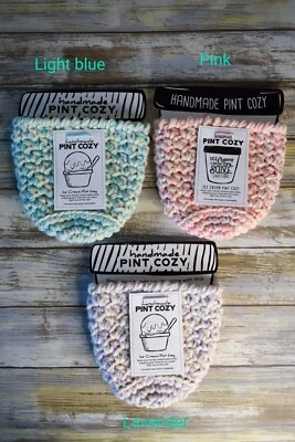 Pinta para sorvete feita à mão aconchegante (série arco-íris)/suporte para sorvete/pintura aconchegante - Imagem 1 de 4