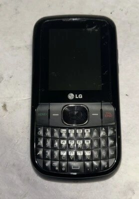 LG 500G - Negro (TracFone) COMO ESTÁ Unidad Encendida Foto 1 de 3