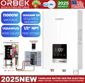 18KW Electric Tankless Water Heater Instant Hot On Demand for Whole House 240V - Picture 1 of 10